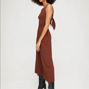 Wilfred jumpsuit brown size 10